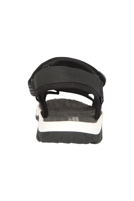 'Reef' Kids 3 Strap Sandals with Rubber Outsole Summer Shoes Black - Image 3
