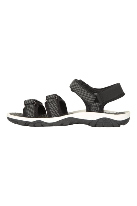 'Reef' Kids 3 Strap Sandals with Rubber Outsole Summer Shoes Black - Image 4