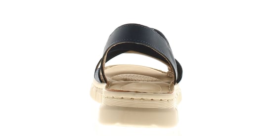 Ever So Soft Womens Sandals Low Wedge United Elasticated navy - Image 4