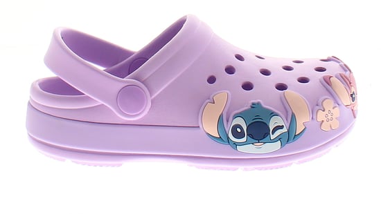 Stitch Younger Girls Sandals Clogs Stitch Hart Clog Pale Purple - Image 2