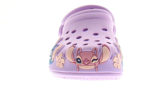 Stitch Younger Girls Sandals Clogs Stitch Hart Clog Pale Purple - Image 3