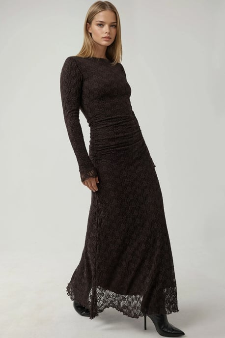 Maxi Kantjurk met Ronde Hals - Image 1