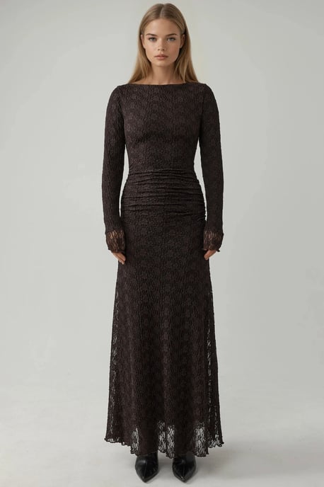 Maxi Kantjurk met Ronde Hals - Image 6