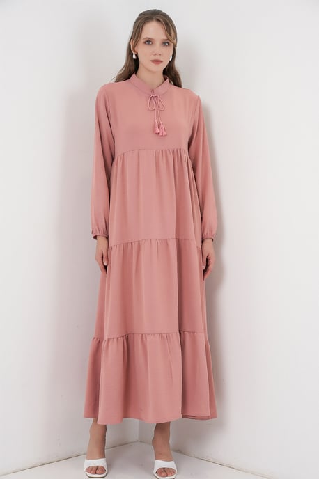 Maxi Dress with Bow Detail - Image 4