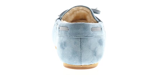 Strollers Womens Moccasin Slippers Faux Fur Matilda blue - Image 4