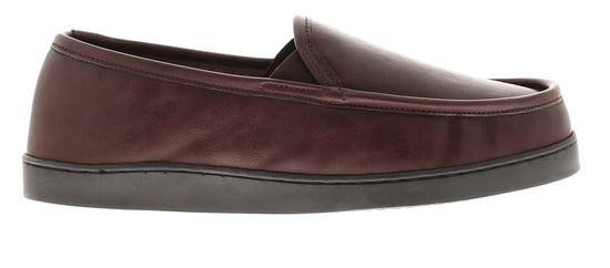Oakdale Mens Full Slipper Memory Foam Stuart brown - Image 2