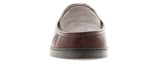 Oakdale Mens Full Slipper Memory Foam Stuart brown - Image 3