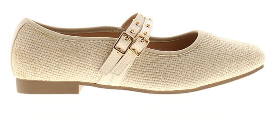 Apache Womens Flat Shoes Halima Buckle beige - Image 2
