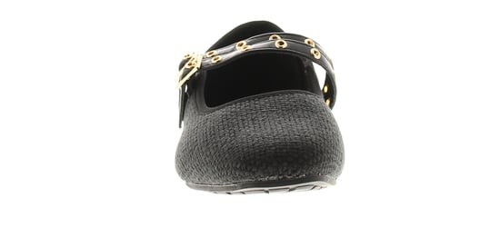 Apache Womens Flat Shoes Halima Buckle black - Image 3