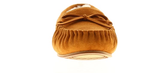 Strollers Womens Moccasin Slippers Faux Fur Matilda tan - Image 3