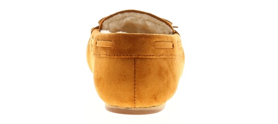 Strollers Womens Moccasin Slippers Faux Fur Matilda tan - Image 4