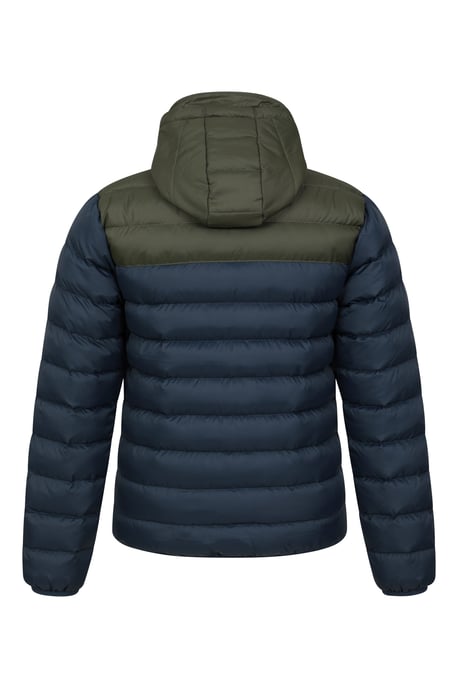 'Link' Men's Padded Jacket Water Resistant Warm Everyday Coat Khaki - Image 4