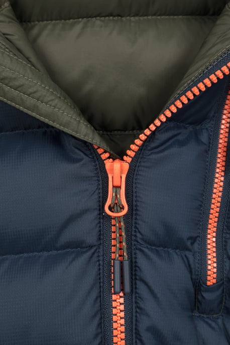 'Link' Men's Padded Jacket Water Resistant Warm Everyday Coat Khaki - Image 6