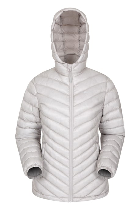 'Seasons' Women's Padded Jacket Water Resistant Winter Coat Beige - Image 1