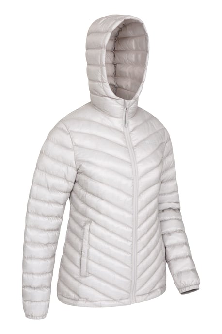 'Seasons' Women's Padded Jacket Water Resistant Winter Coat Beige - Image 2