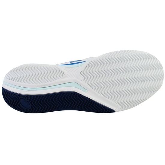 Asics Gel-Resolution 9 Clay Womens White Tennis Shoes - Image 5
