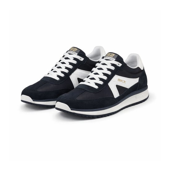 Skechers Skx 92 - Spective Mens Court Trainers Black/white - Image 2