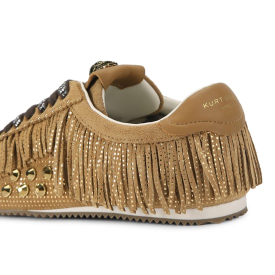 Kurt Geiger London Suede Islington Fringe Sneaker Sneakers - Image 2