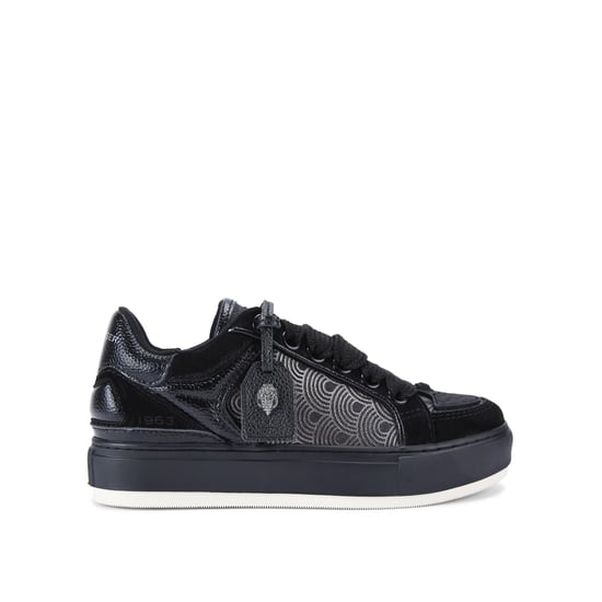 Kurt Geiger London Suede Fabric Southbank Tag Sneakers - Image 1