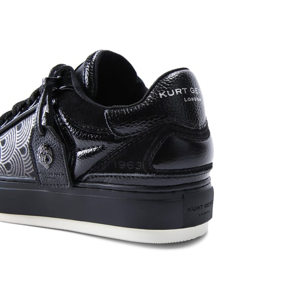 Kurt Geiger London Suede Fabric Southbank Tag Sneakers - Image 3