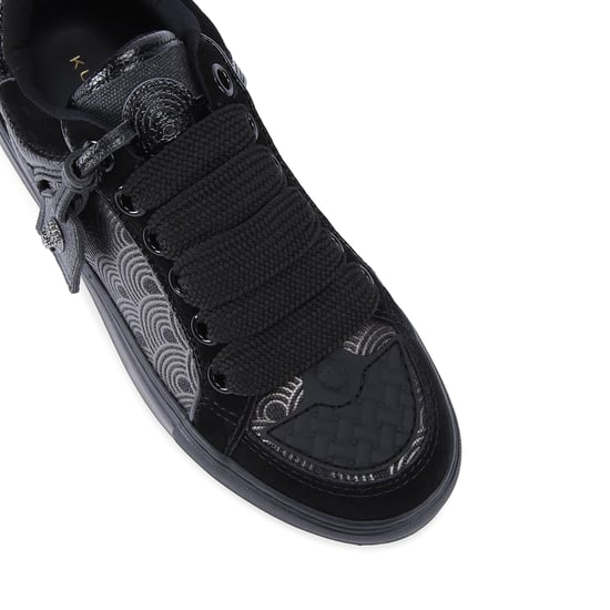 Kurt Geiger London Suede Fabric Southbank Tag Sneakers - Image 4