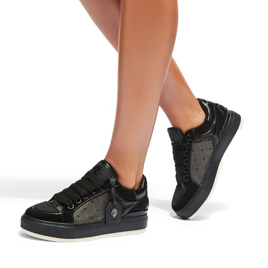Kurt Geiger London Suede Fabric Southbank Tag Sneakers - Image 5