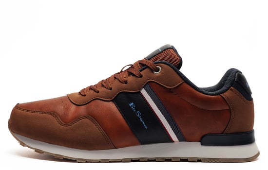 Ben Sherman Original Owen Stripe Mens Trainers - Image 1