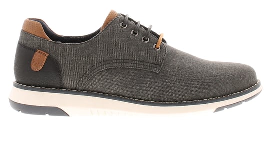 Hush Puppies Mens Shoes Canvas Memory Foam Bruce grey - Image 2