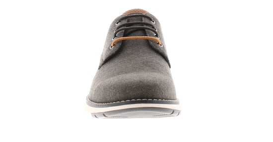 Hush Puppies Mens Shoes Canvas Memory Foam Bruce grey - Image 3