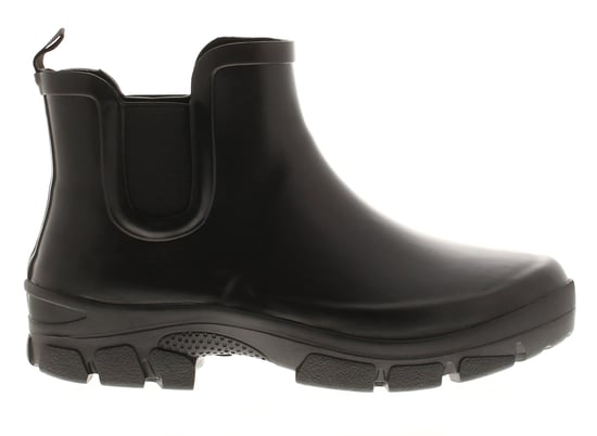 Mens Short Ankle Wellies Bruce Slip On black - Image 2