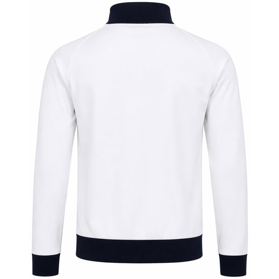 Sergio Tacchini Orion Mens White/Navy Track Top - Image 2