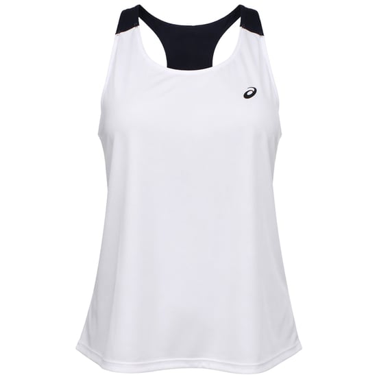 Asics Court Womens White Tennis Vest - Image 1