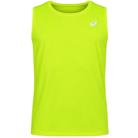 Asics Core Logo Mens Yellow Singlet Vest - Image 1