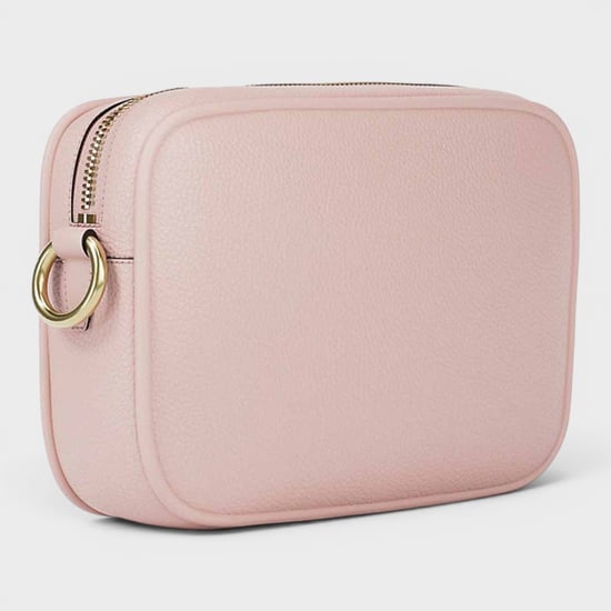 Michael Kors Pebbled Leather Camera Crossbody Bag - Rose - Image 4