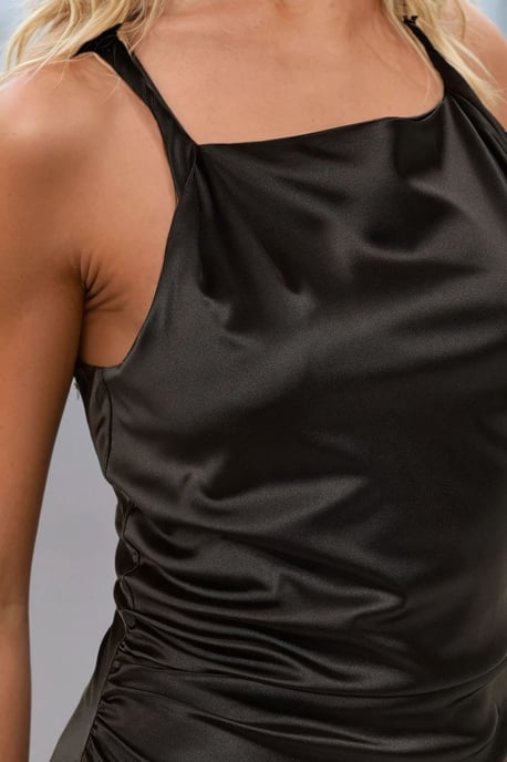 Satin Maxi Jurk - Image 5