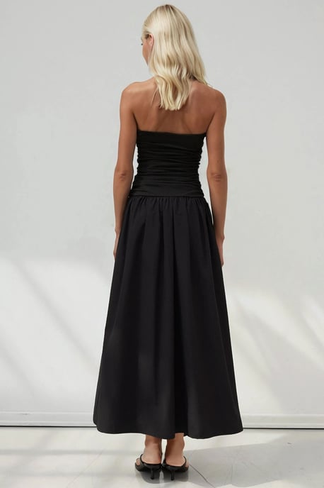 Strapless Maxi Jurk Details - Image 3