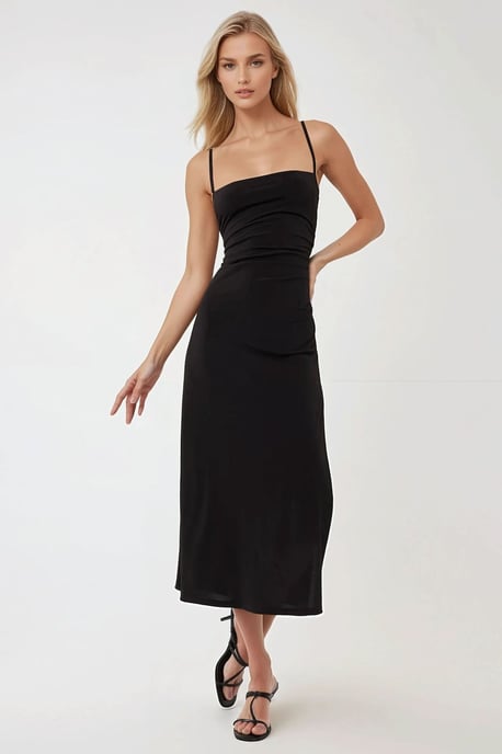Bodycon Maxi-jurk met Zijsplit - Image 4