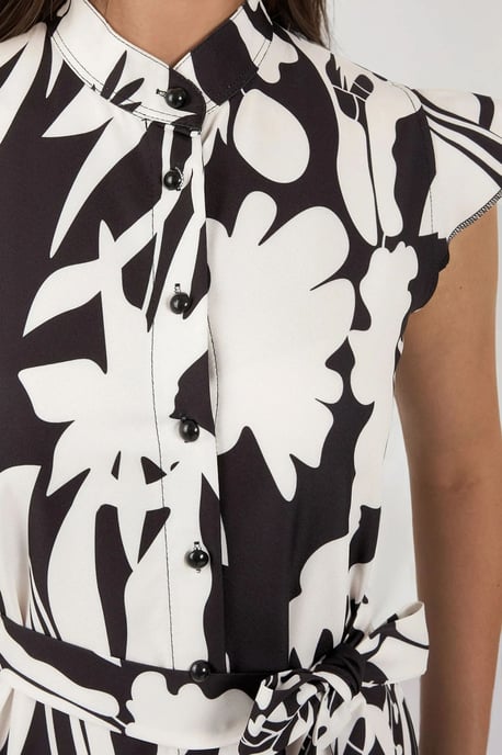 Floral Tippet Maxi Dress - Image 2