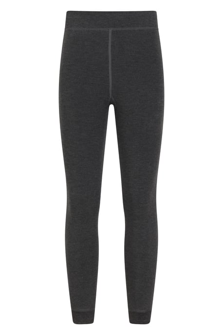 Women's Fluffy Fleece Lined Leggings Winter Warm Comfy Bottoms Charcoal - Image 5