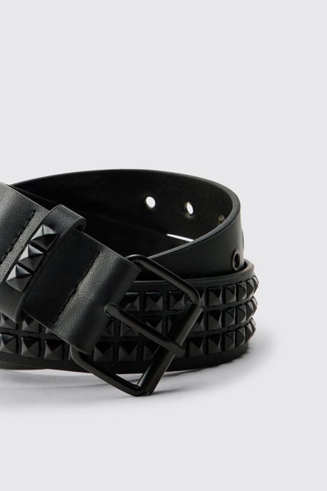 PU Matte Studded Belt - Image 3
