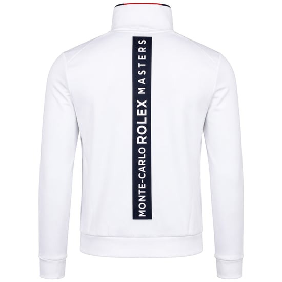 Sergio Tacchini Ionas Mens White/Navy Track Jacket - Image 3