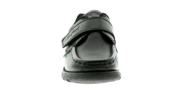 Kickers Boys School Shoes Fragma Strap3 Infant Leather Touch Fasten black - Image 2