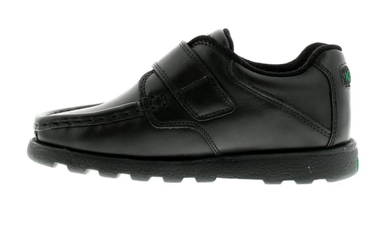 Kickers Boys School Shoes Fragma Strap3 Infant Leather Touch Fasten black - Image 3