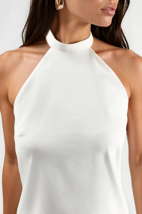 Halter-Neck Open-Back jurk - Image 4