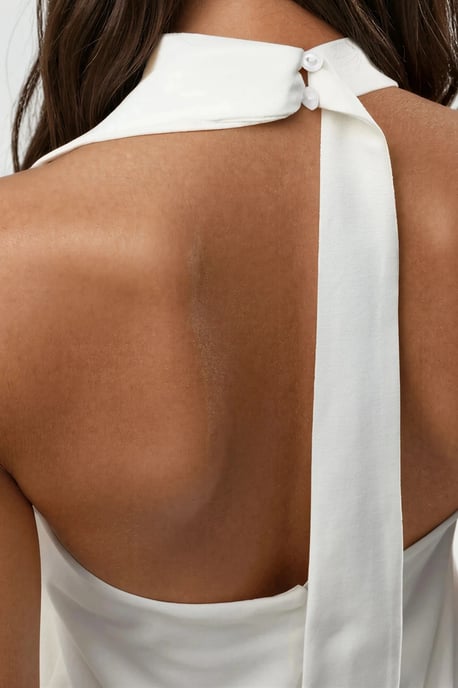 Halter-Neck Open-Back jurk - Image 6