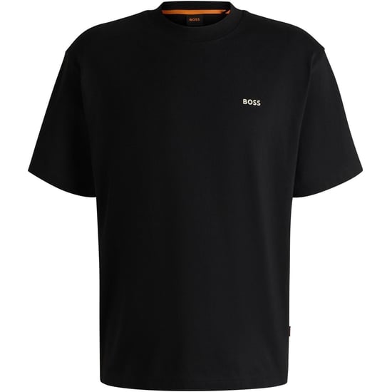 Men's Boss Oversize Fit Crew Neck T-Shirt in Black 001 - Image 1