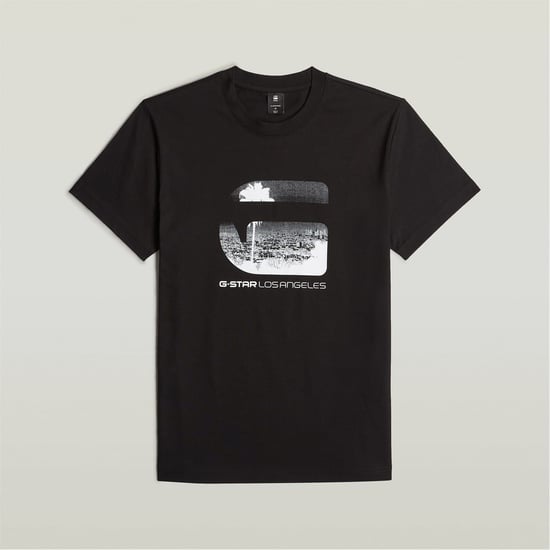 Men's G Star T-Shirt in Dk Black - Image 1