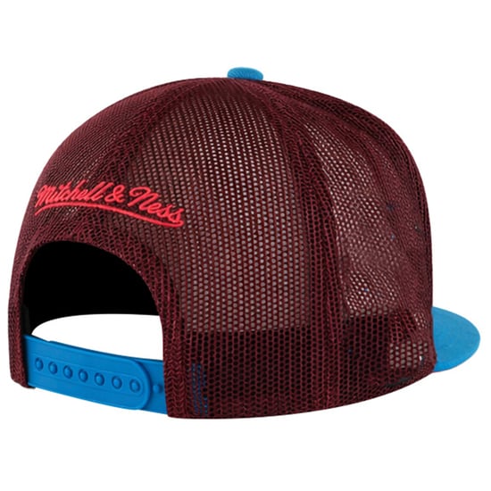 Mitchell & Ness NBA Chicago Bulls Cake Eater Trucker Purple Cap - Image 2