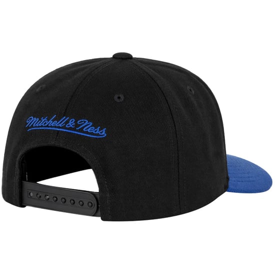Mitchell & Ness NBA Minnesota Timberwolves 2-Tone 110 Black/Blue Cap - Image 2