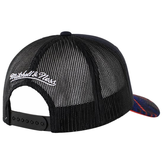 Mitchell & Ness Branded Big Face Trucker Black Cap - Image 2